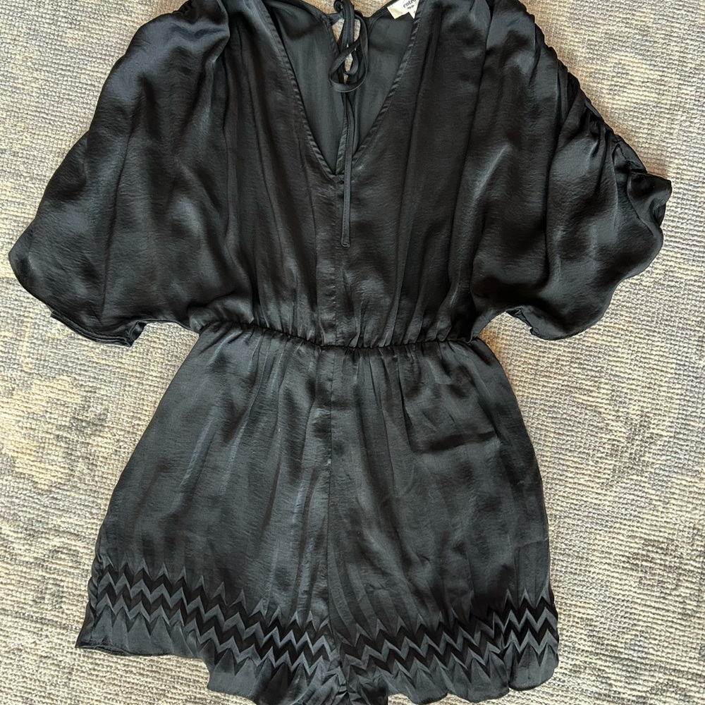 Entro Elegant Black Romper